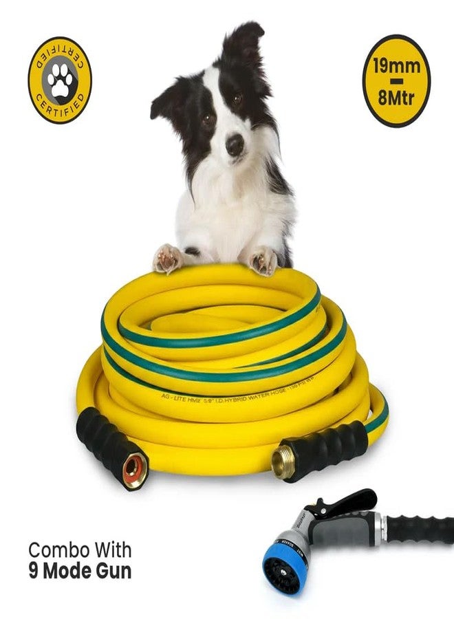 Zephyr Pet Bath Hose for Home Grooming with 9-mode Shower Nozzle, Pet Shower Pipe for Dogs & Cats, Leak Proof (19 mm x 8 Mtr) - Image 4
